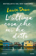 Copertina  L'ultima cosa che mi ha detto